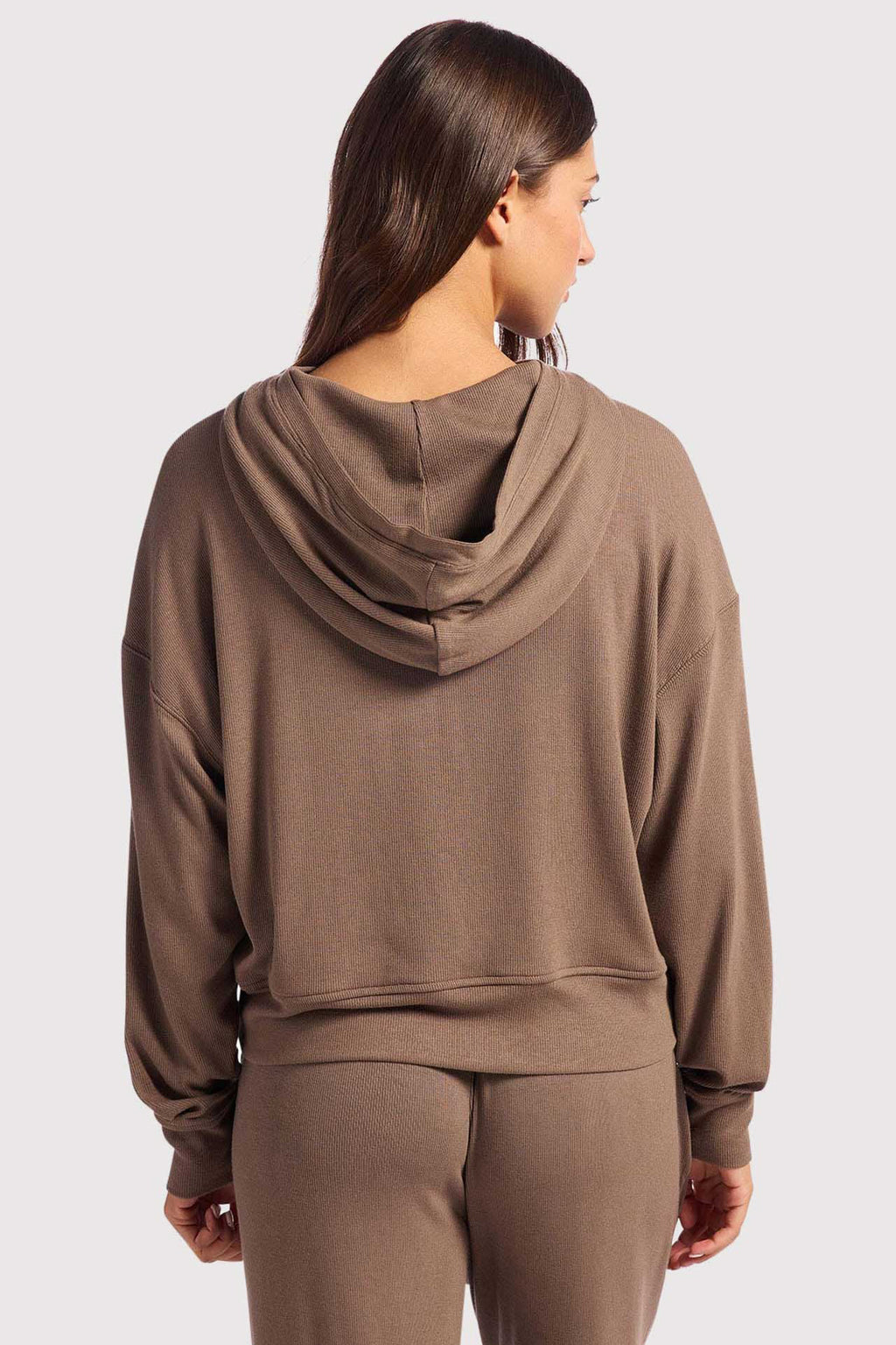Slinky Rib Hoodie