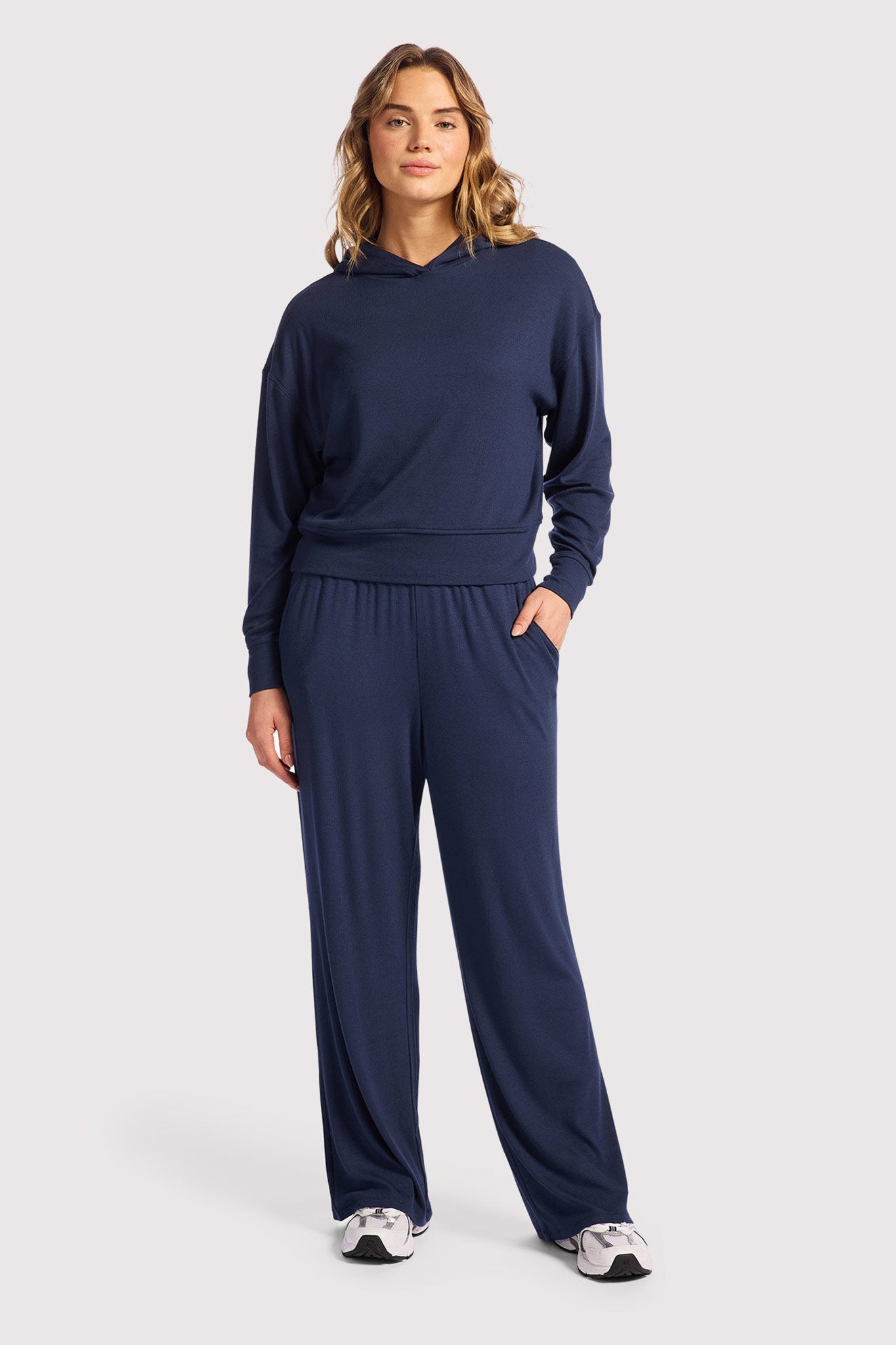 Slinky Rib Hoodie