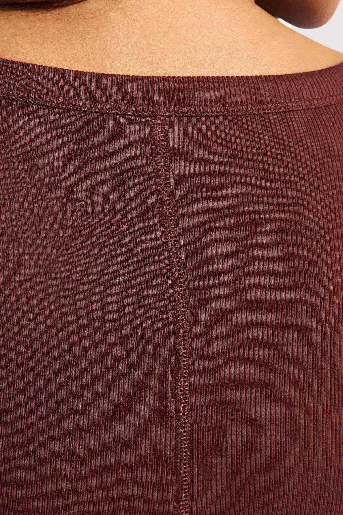Slinky Rib Long Sleeve Bodysuit