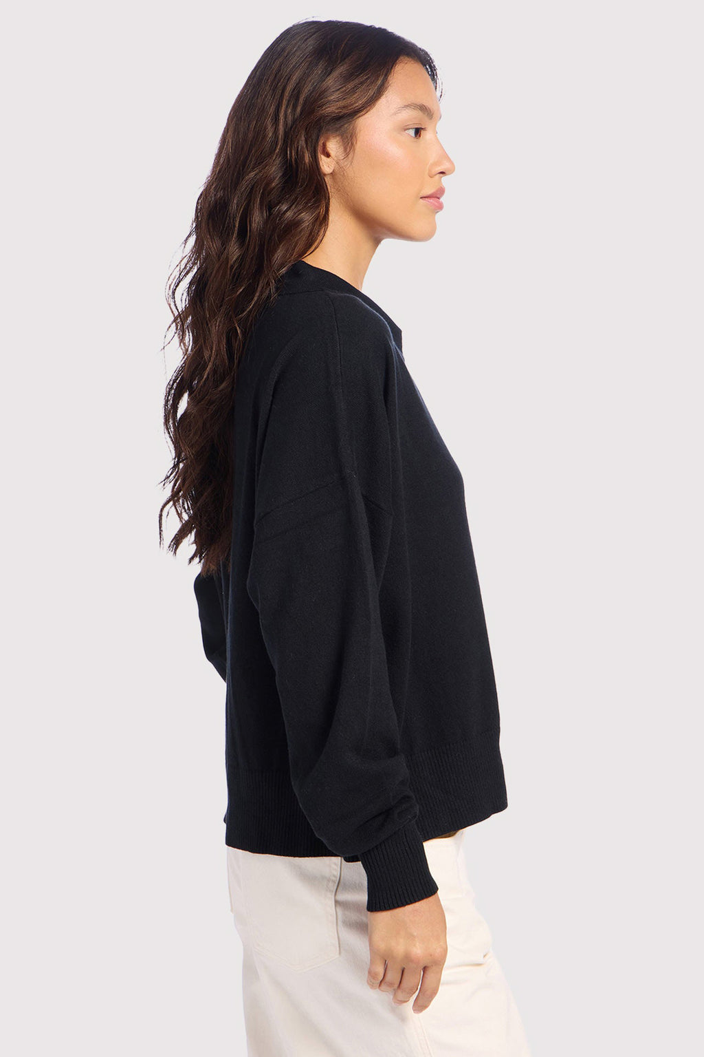 Luxe Knit Polo Sweater