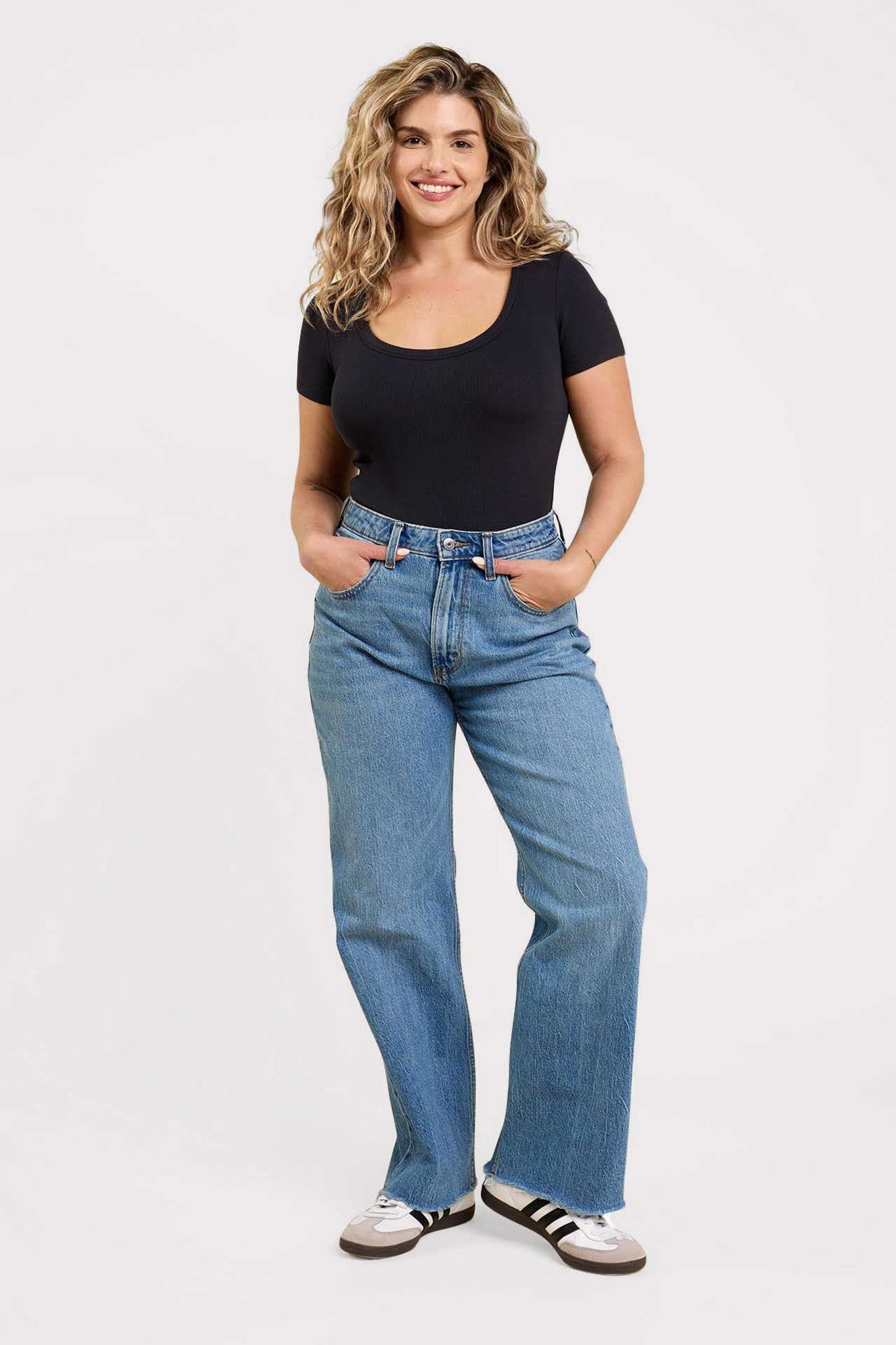 Slinky Rib Short Sleeve Bodysuit