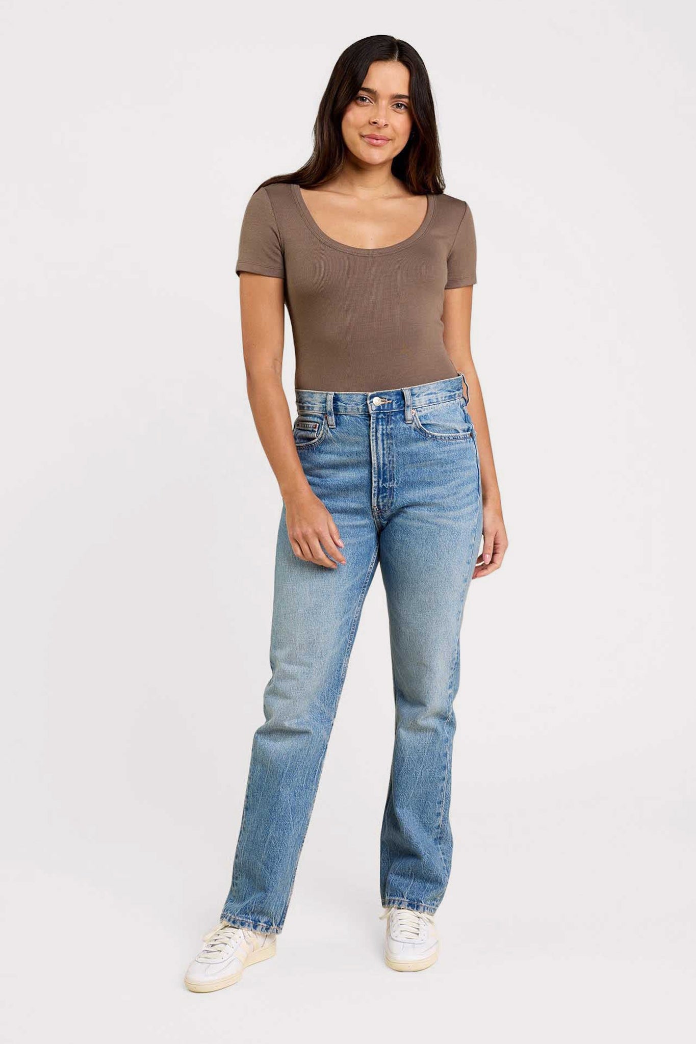 Slinky Rib Short Sleeve Bodysuit
