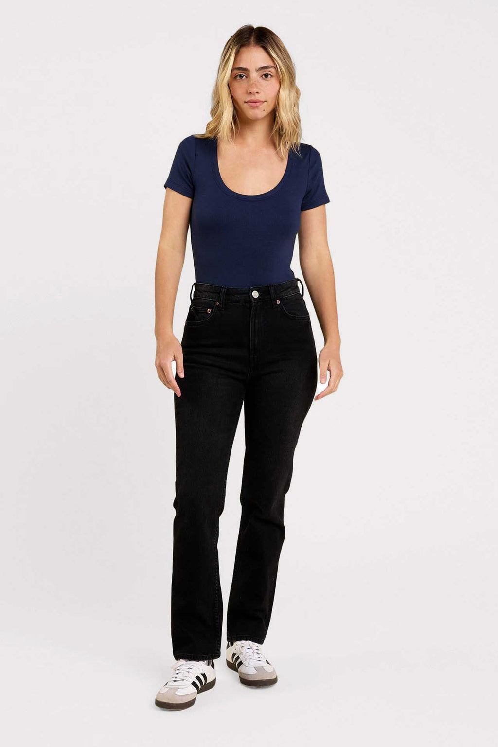 Slinky Rib Short Sleeve Bodysuit