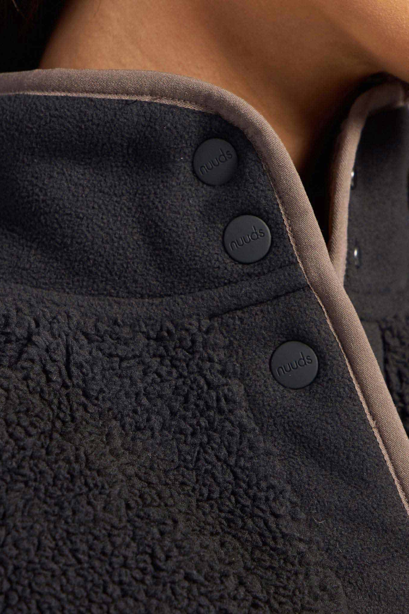 Summit Sherpa Pullover | Black – nuuds