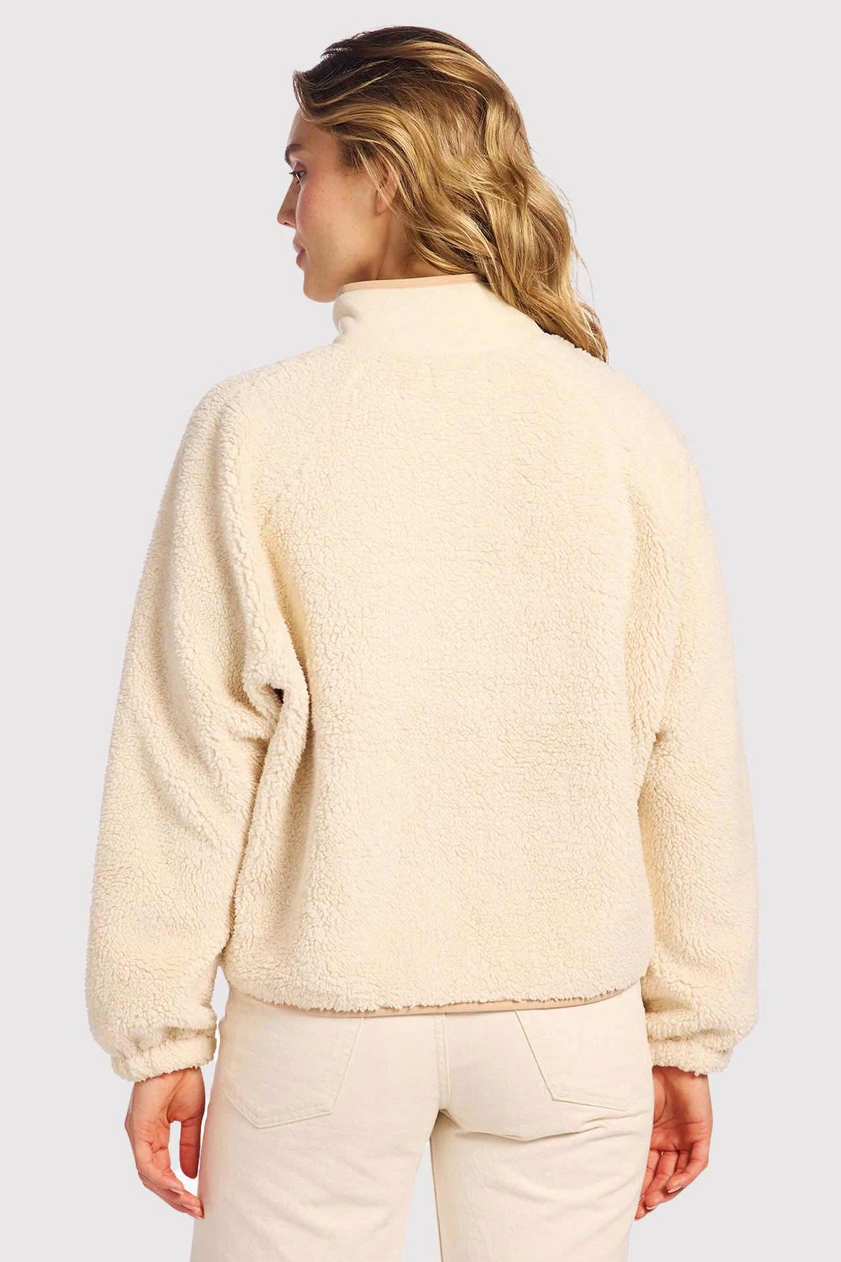 Color:Bone | Summit Sherpa Pullover