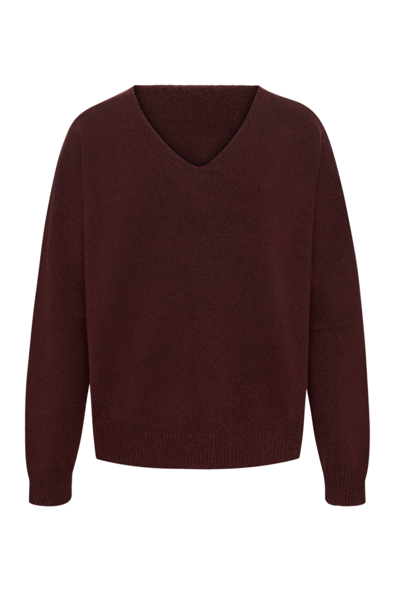 Cozy Knit V-Neck Sweater