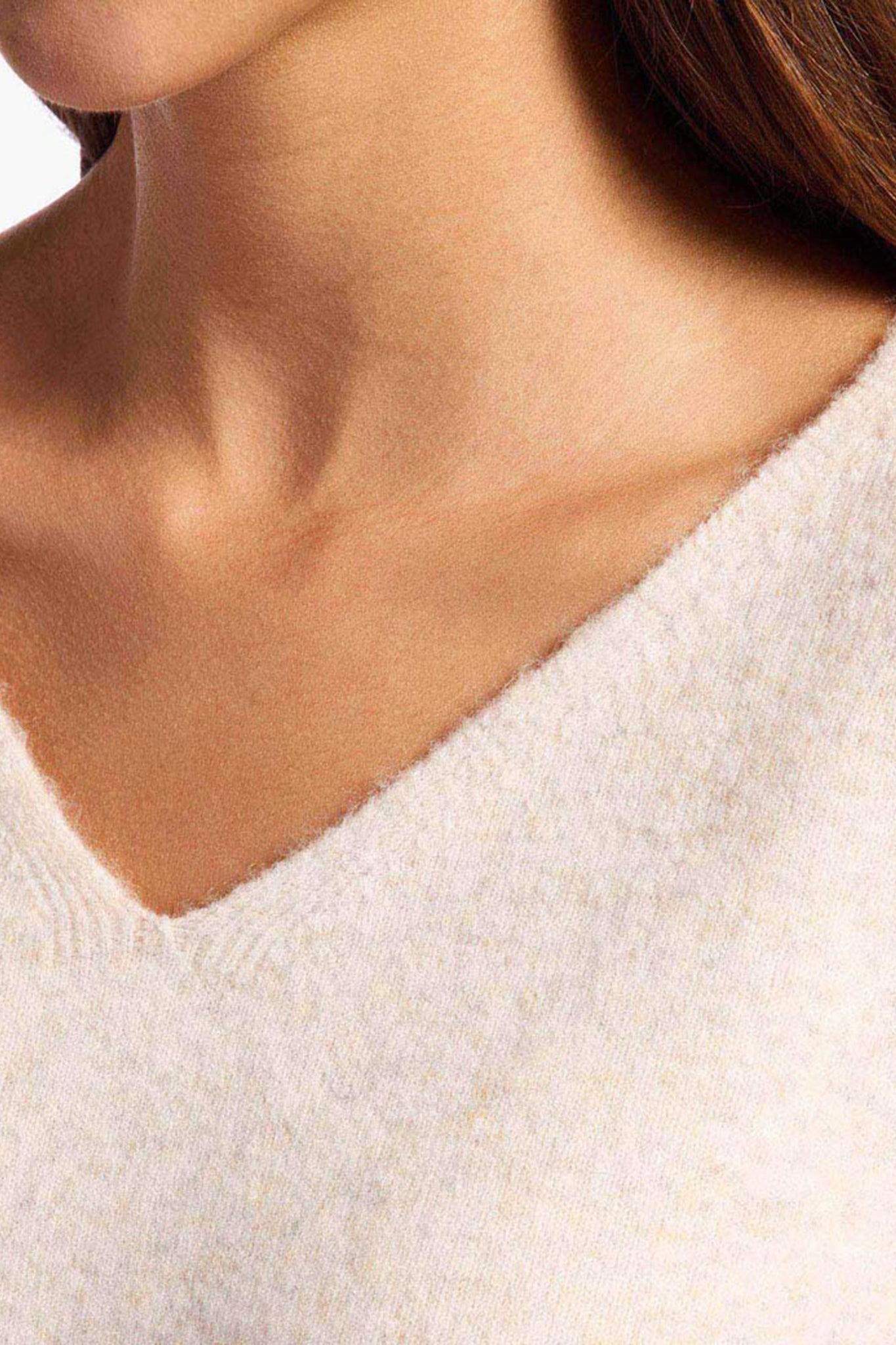 Cozy Knit V-Neck Sweater