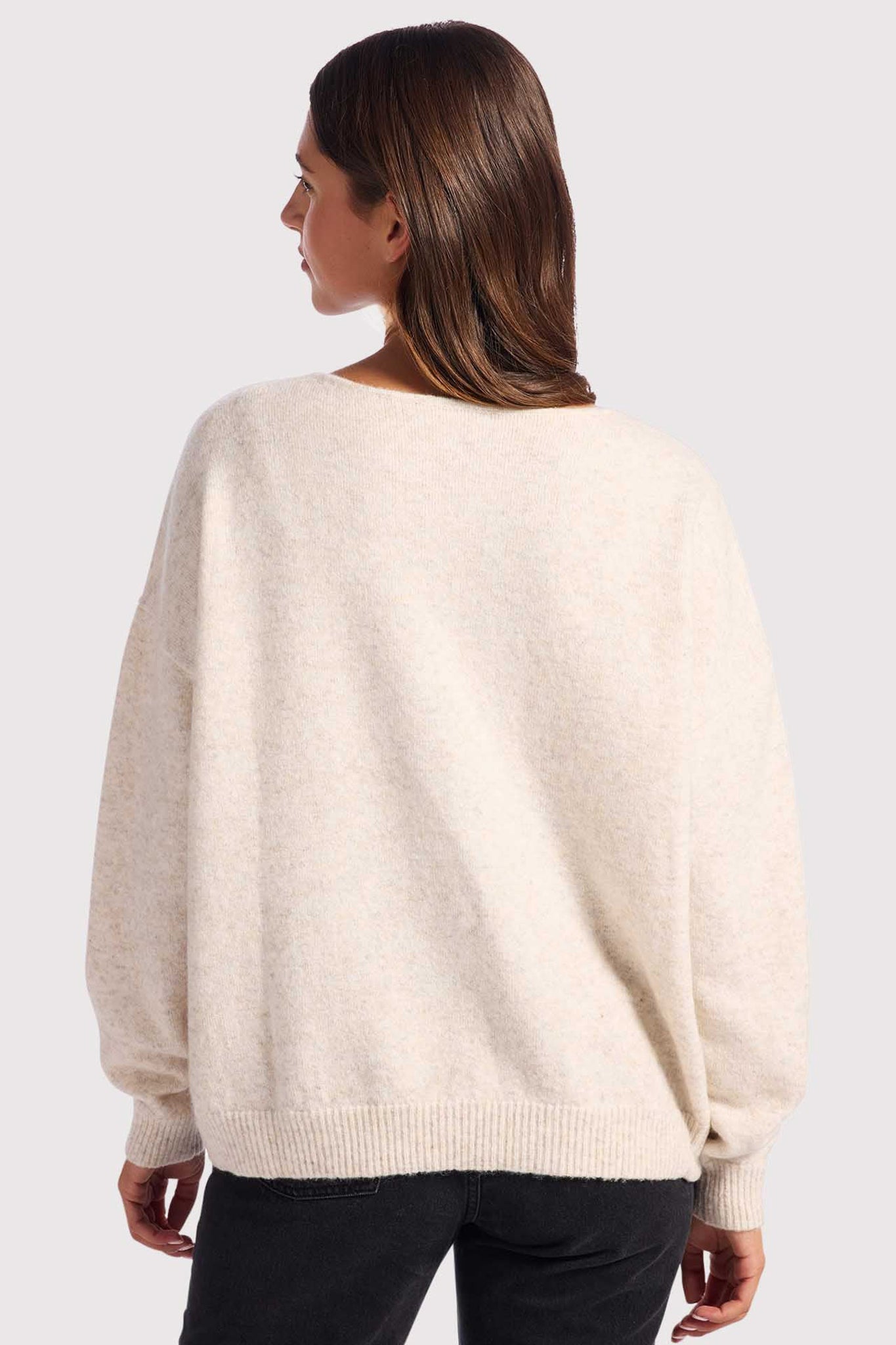 Cozy Knit V-Neck Sweater
