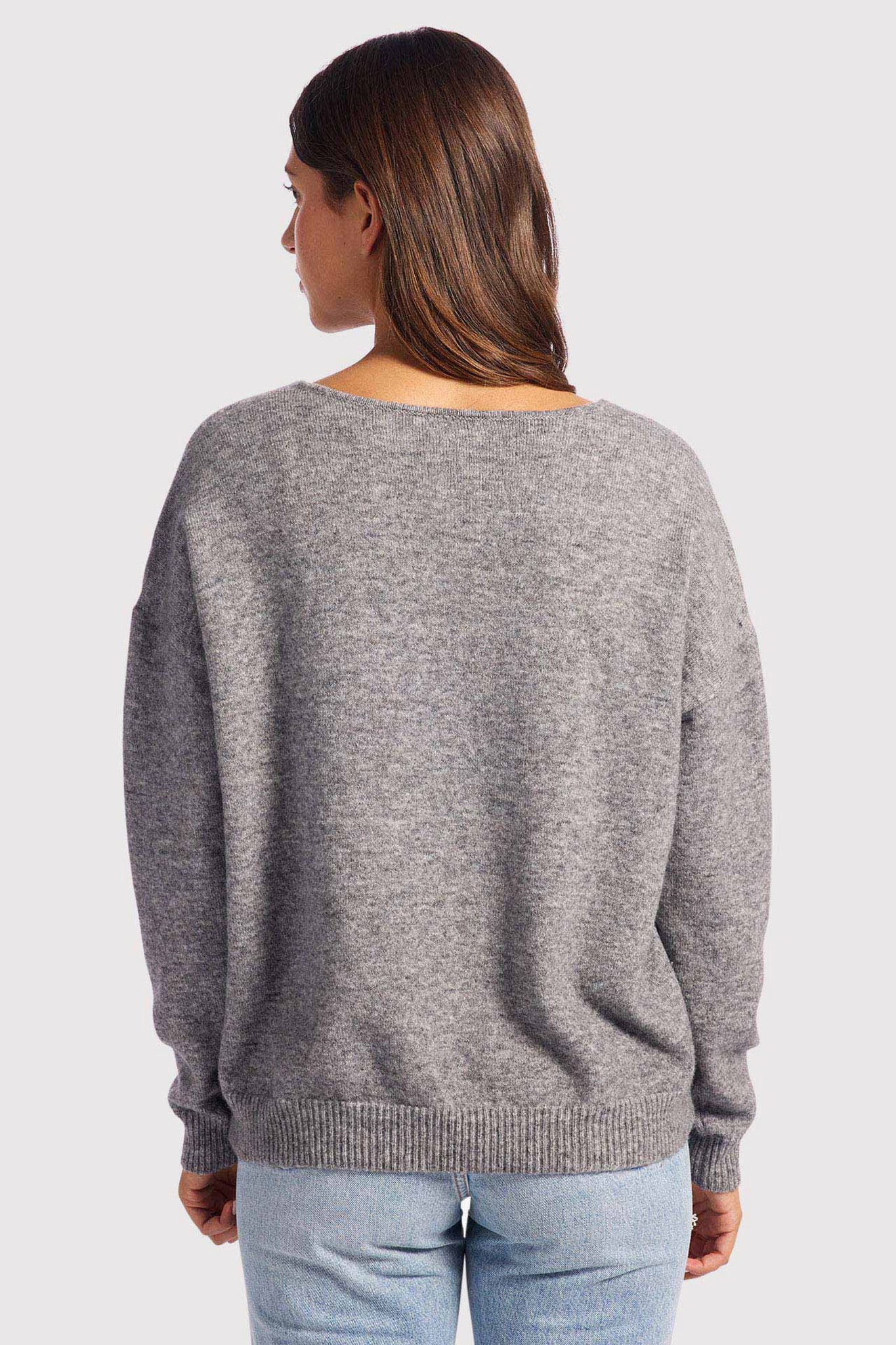 Cozy Knit V-Neck Sweater