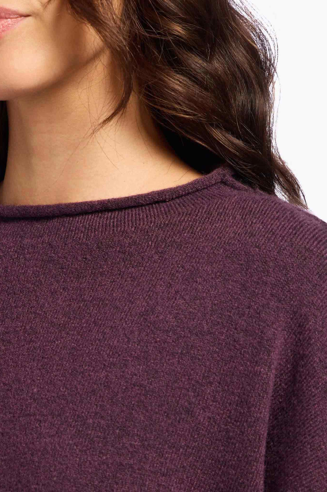 Cozy Knit Mock Neck Sweater