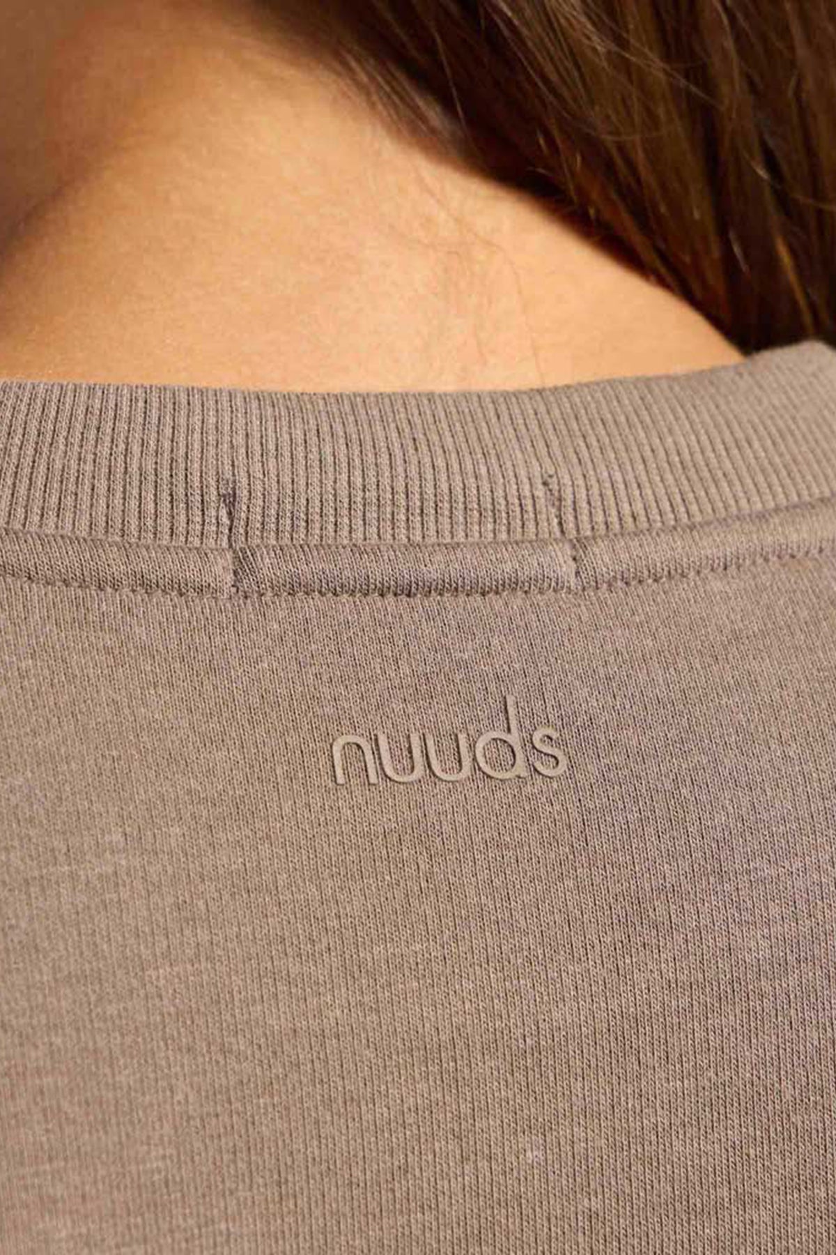 Color:Mocha | Vintage Fleece Crewneck