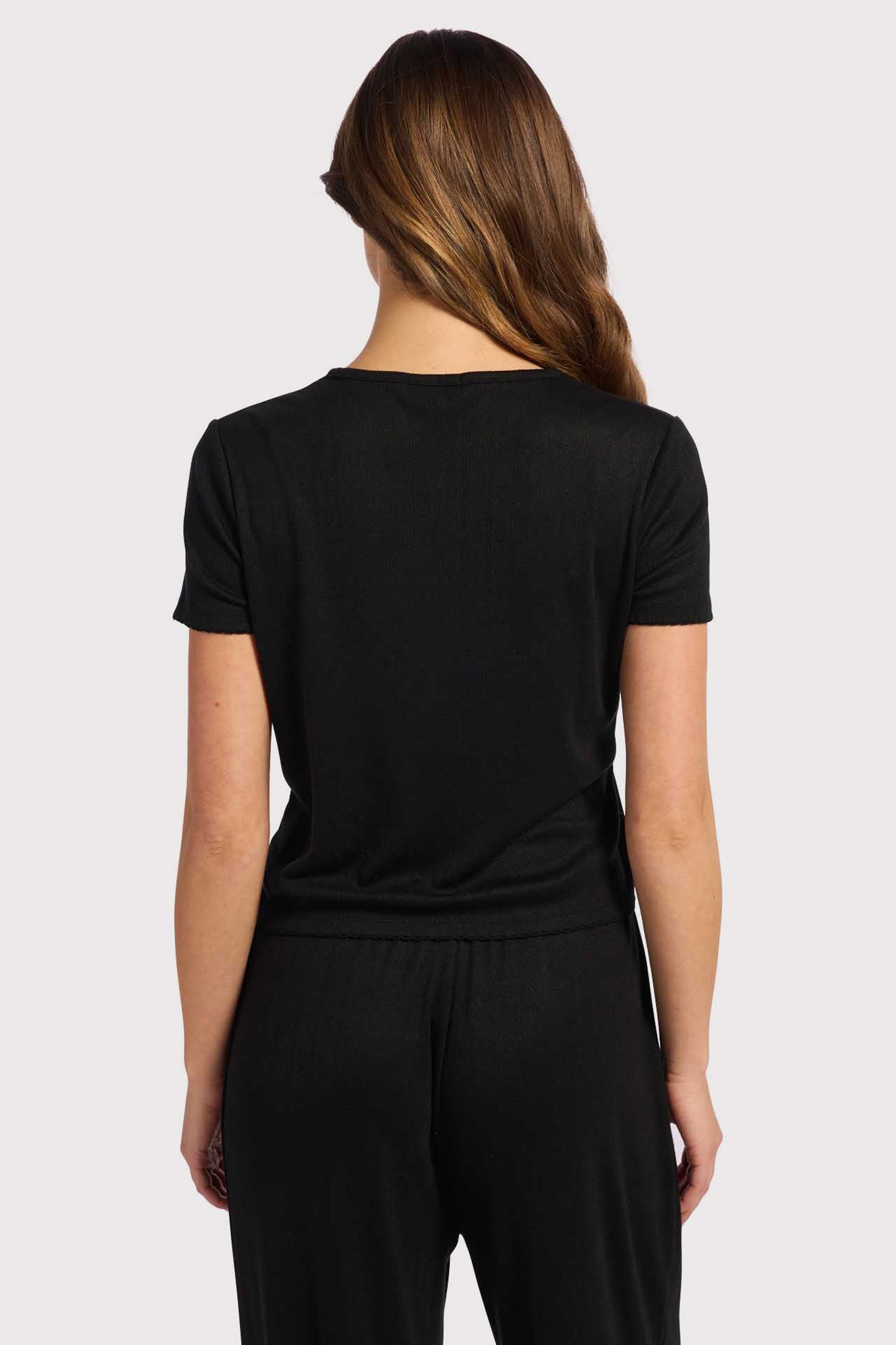 Heart Pointelle Tee