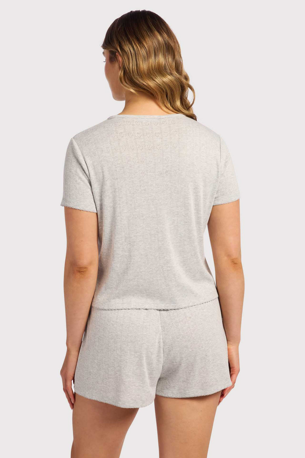 Heart Pointelle Tee