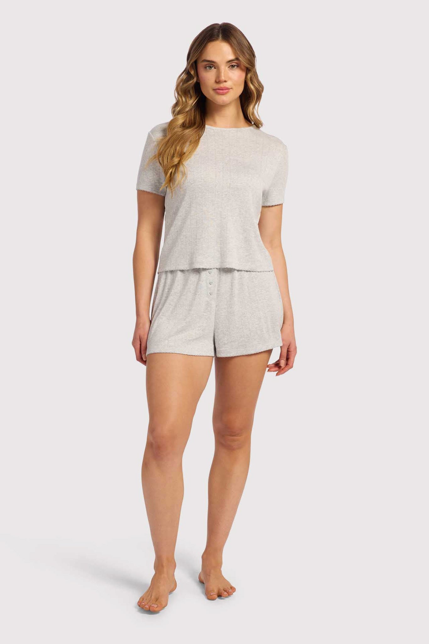Heart Pointelle Tee