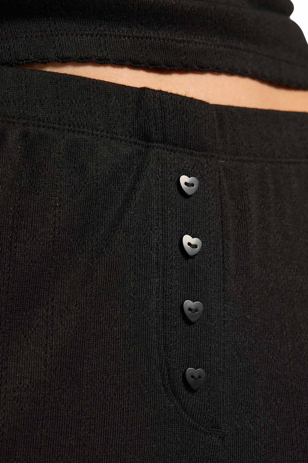 Heart Pointelle Wide Leg Pant