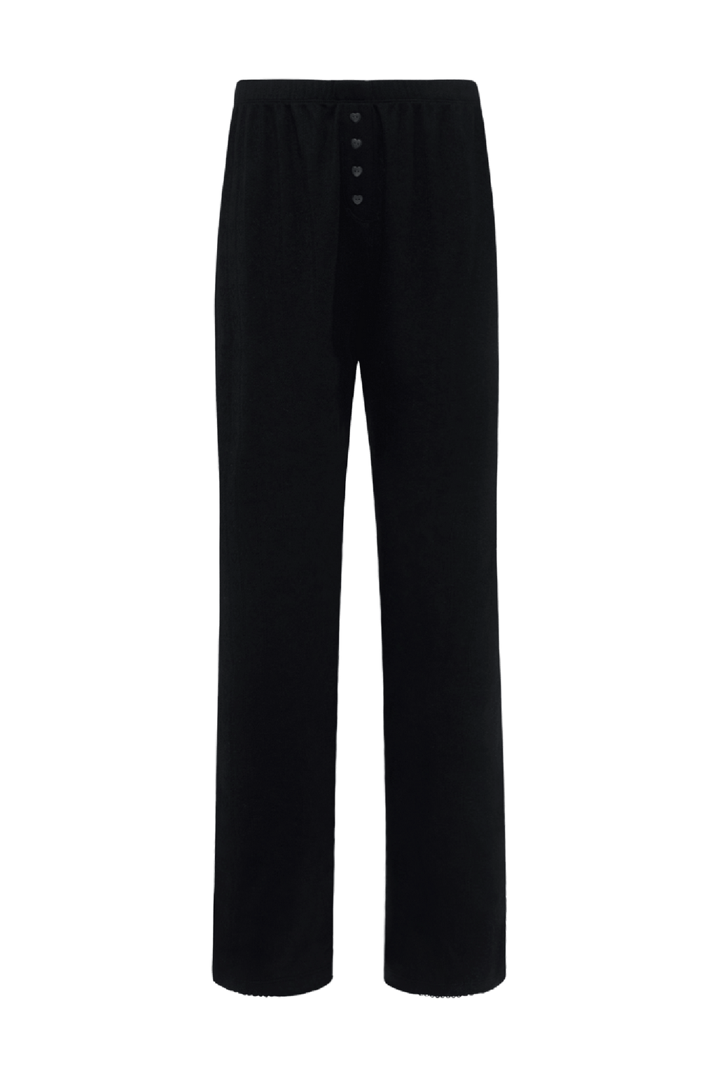 Heart Pointelle Wide Leg Pant