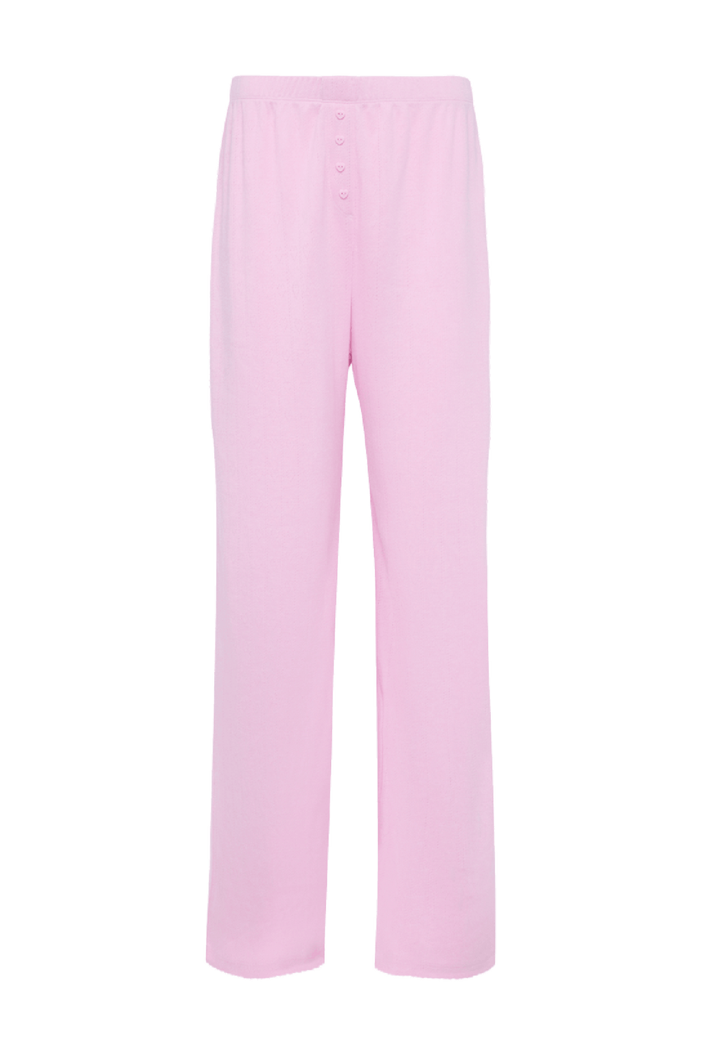 Heart Pointelle Wide Leg Pant