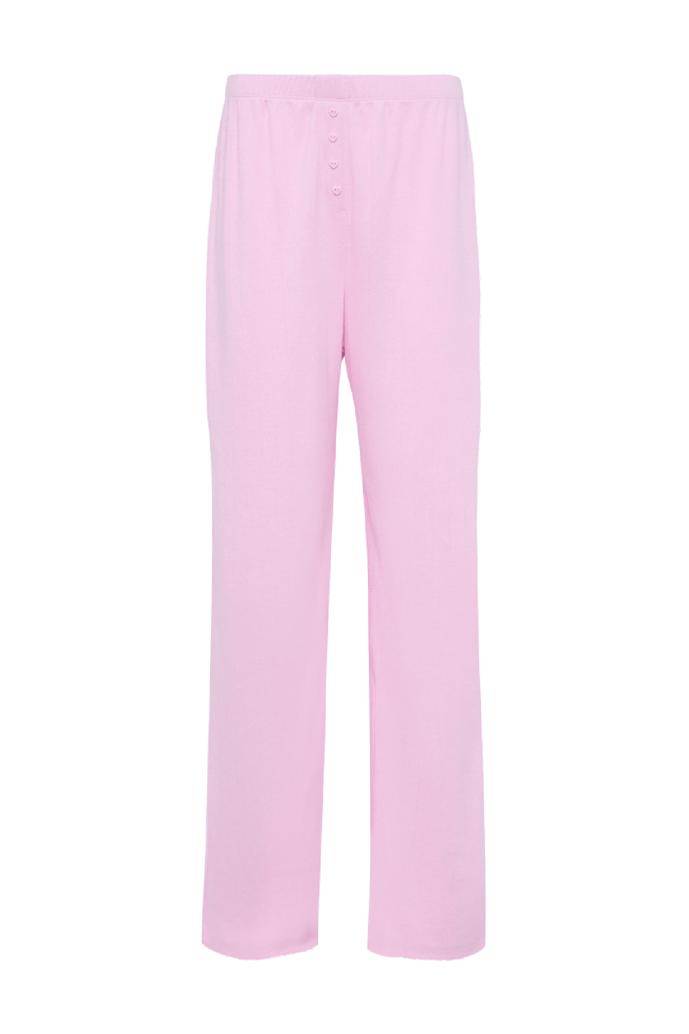 Heart Pointelle Wide Leg Pant