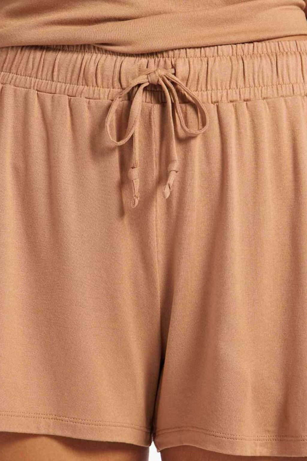 Color:Cinnamon | Pajama Short Set