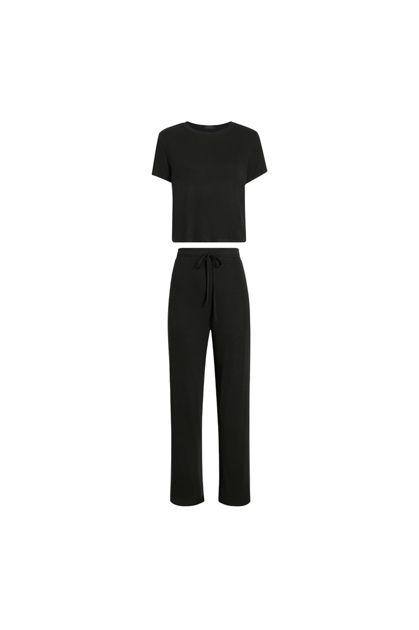 Ribbed Pajama Set