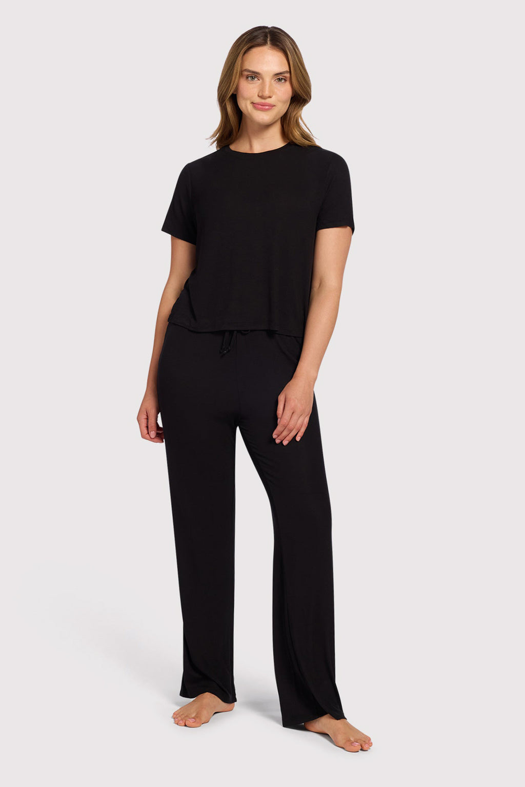 Ribbed Pajama Set