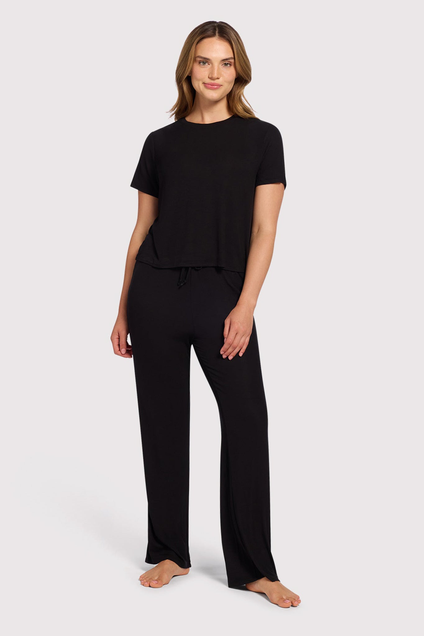Ribbed Pajama Set