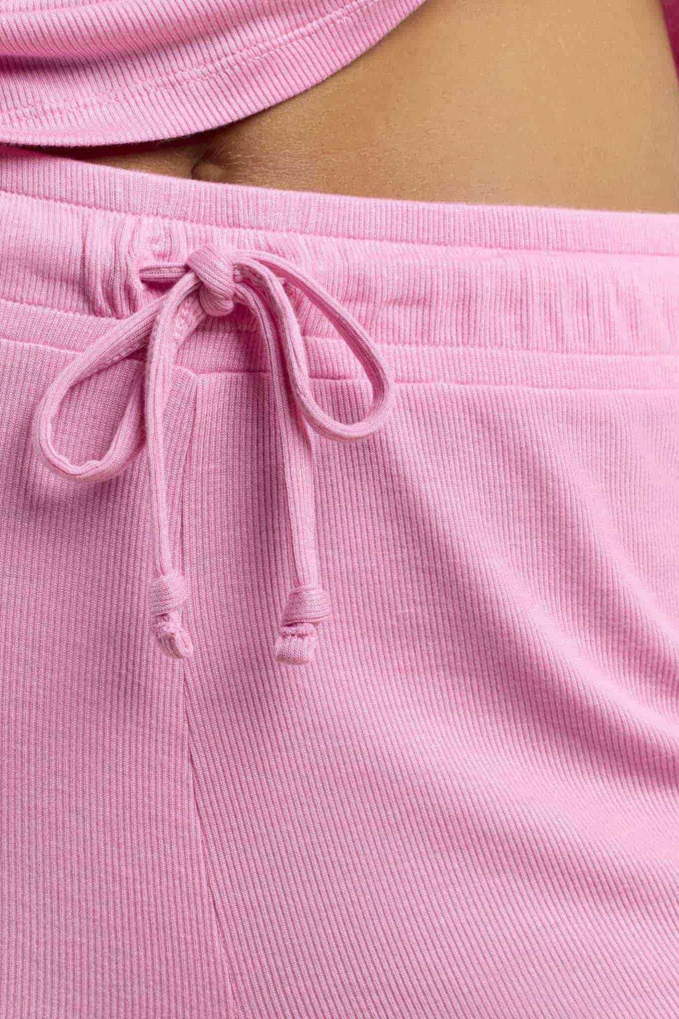 Ribbed Pajama Set