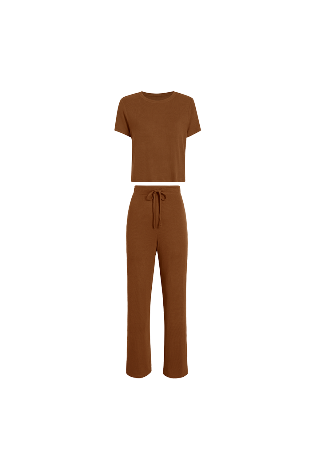 Ribbed Pajama Set