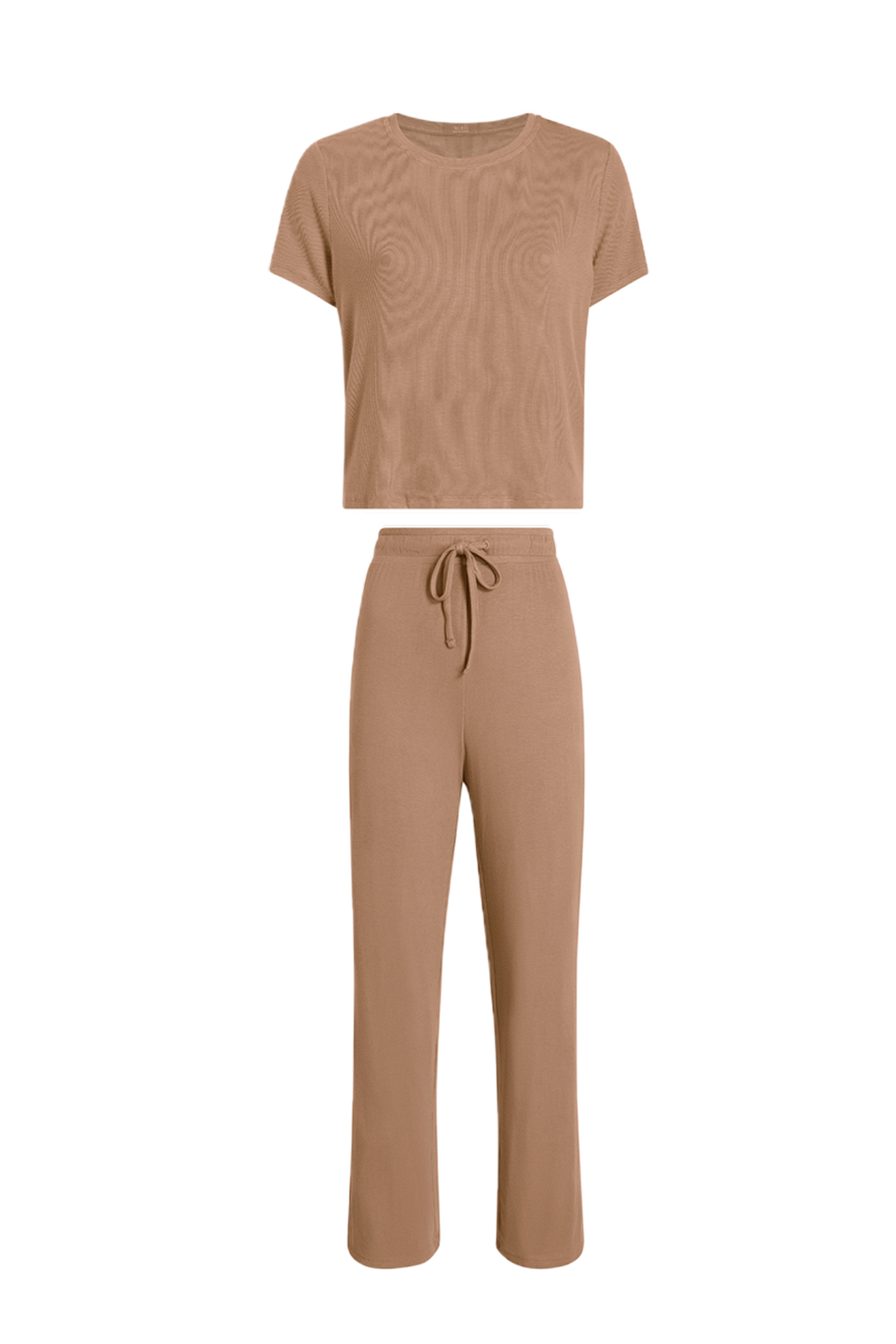 Ribbed Pajama Set