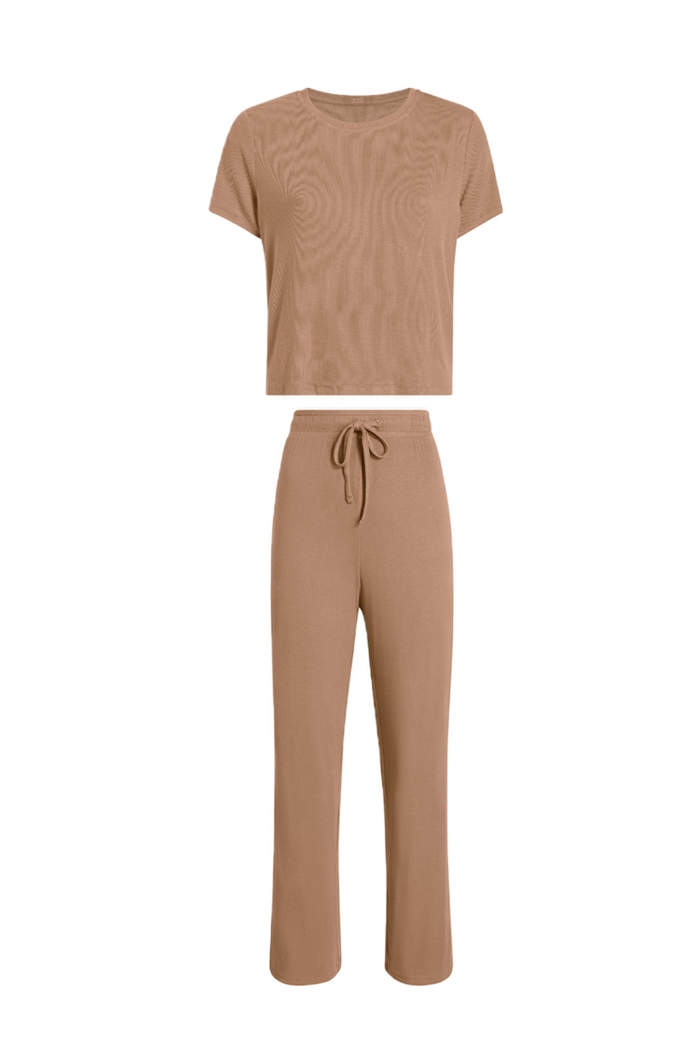 Ribbed Pajama Set