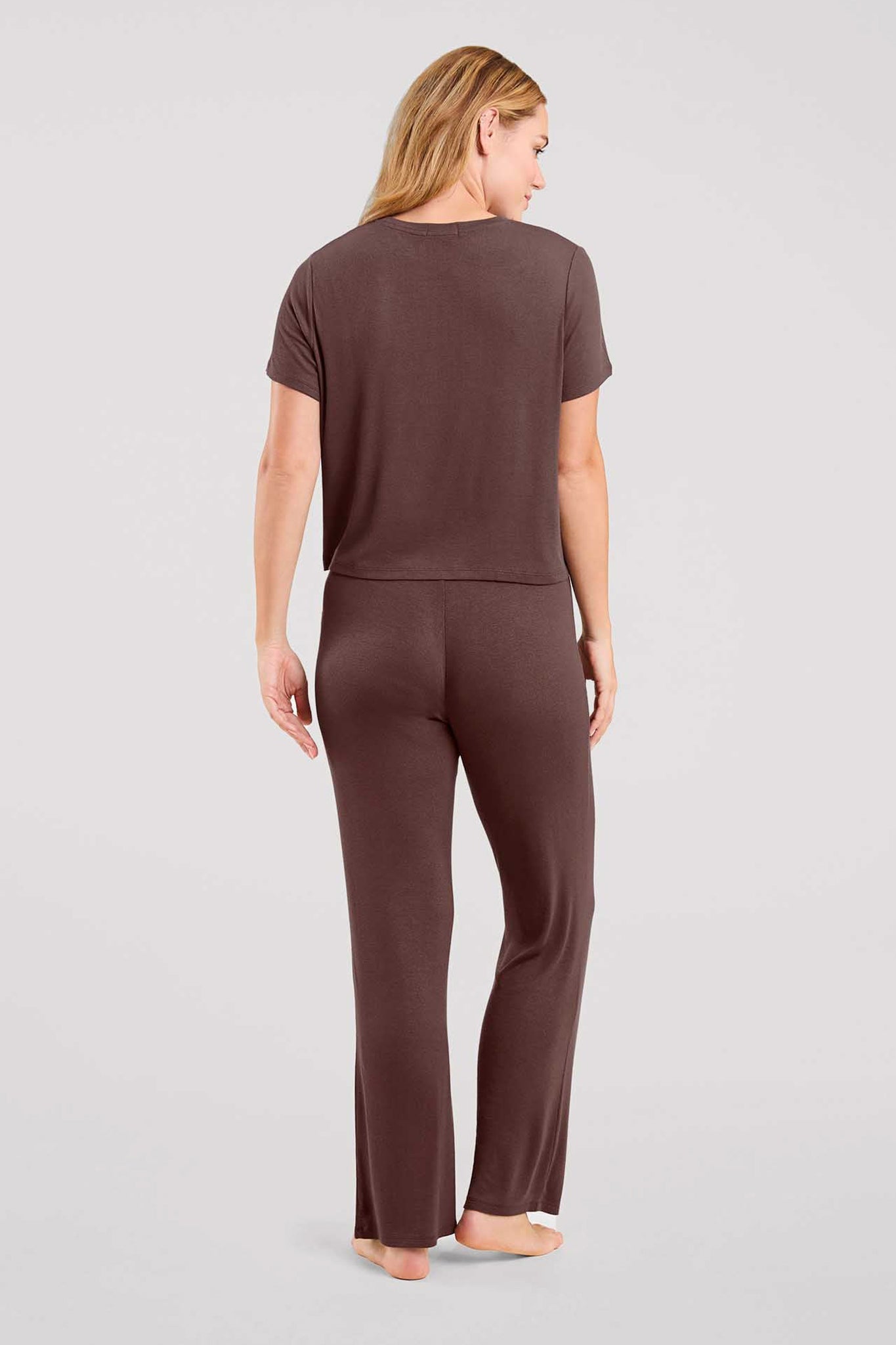 Ribbed Pajama Set