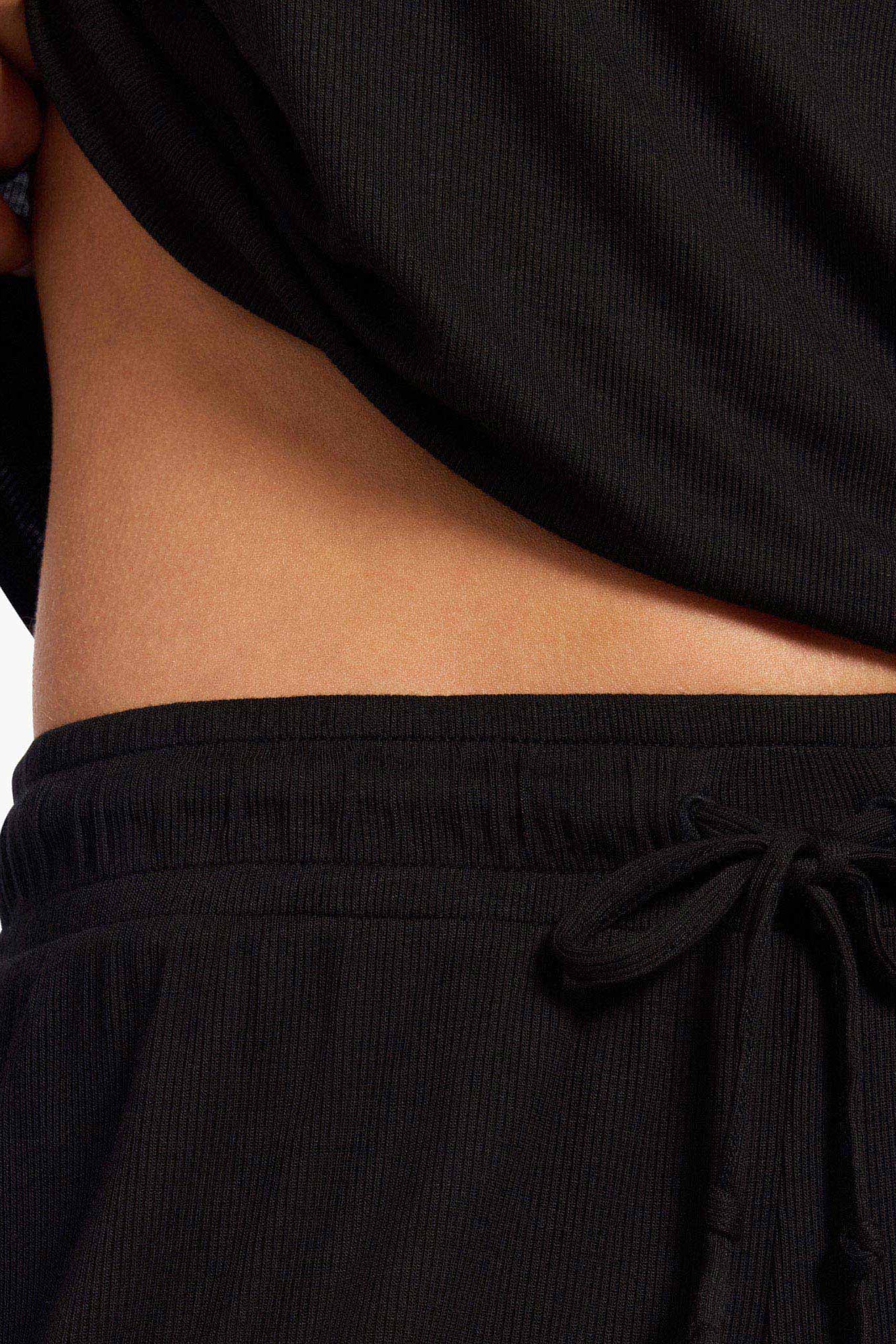 Ribbed Pajama Short Set