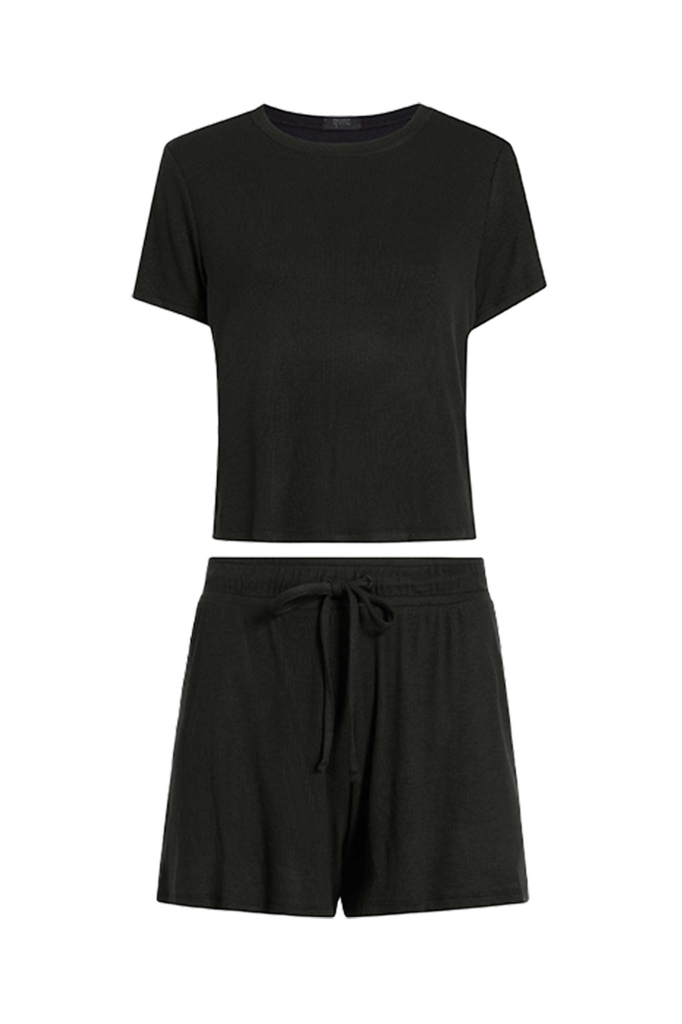 Ribbed Pajama Short Set