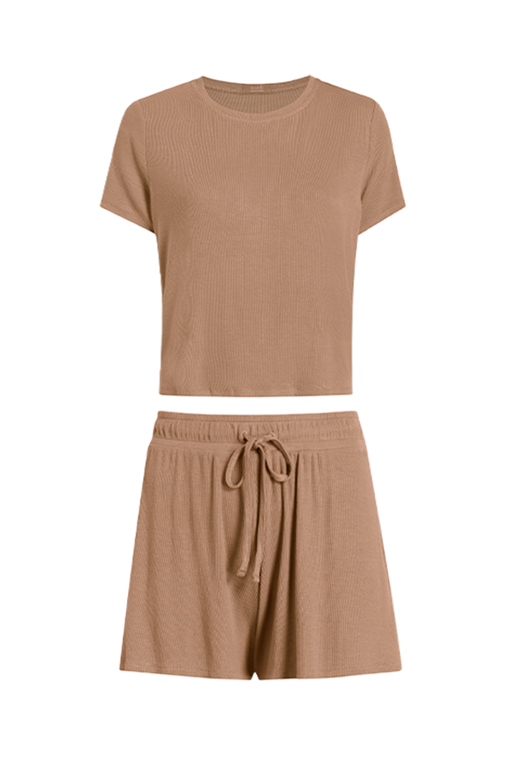 Ribbed Pajama Short Set