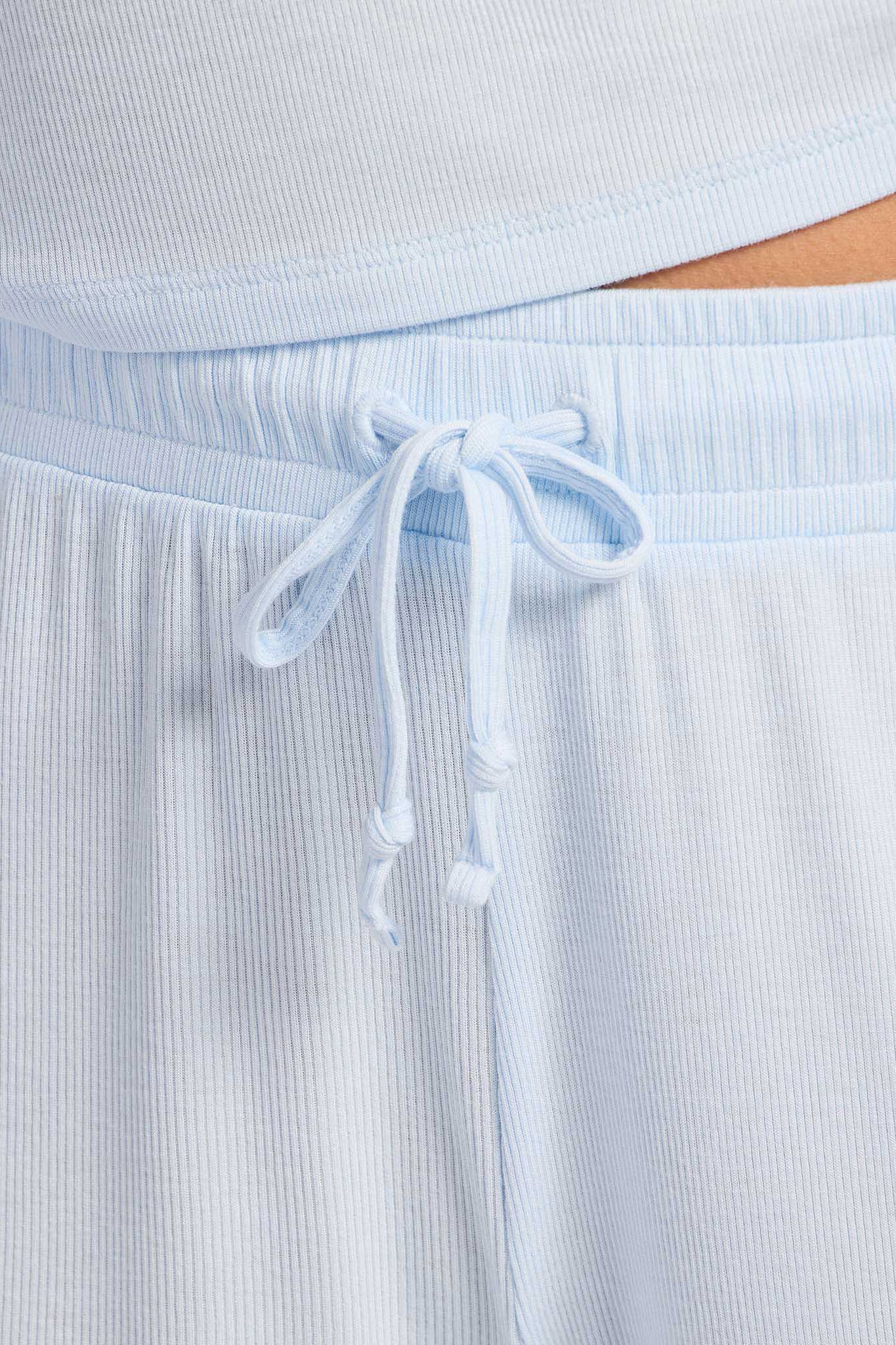 Ribbed Pajama Short Set