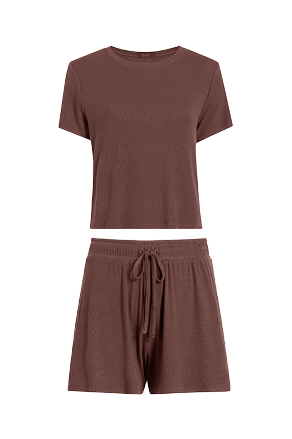 Ribbed Pajama Short Set