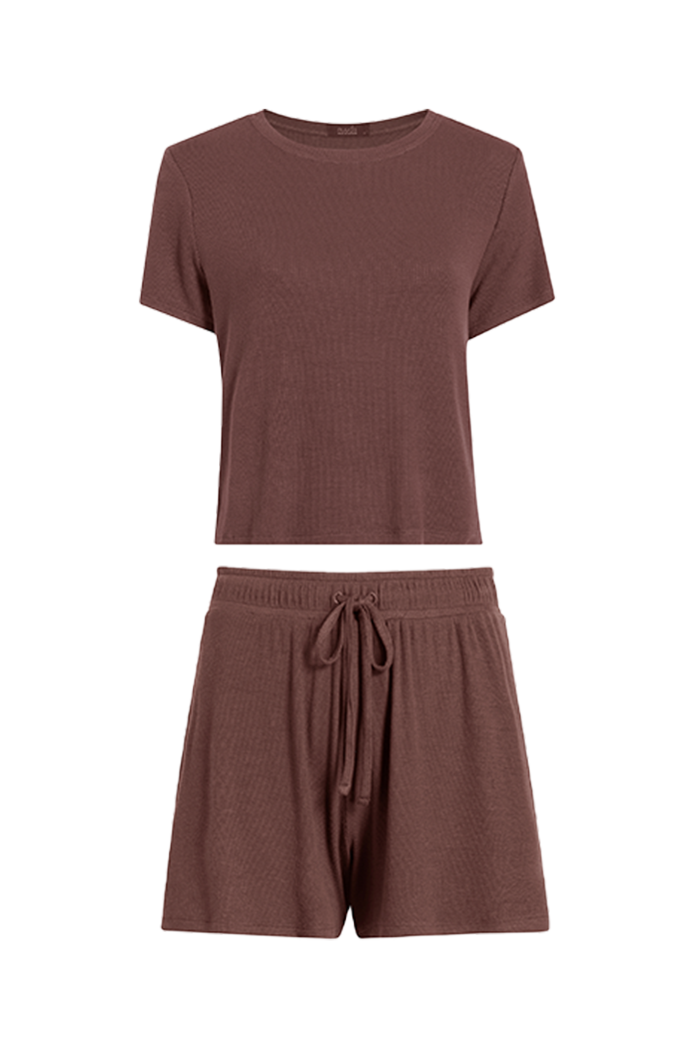 Ribbed Pajama Short Set