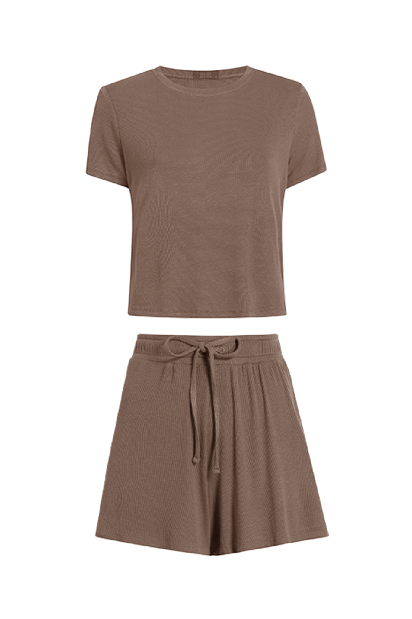 Ribbed Pajama Short Set