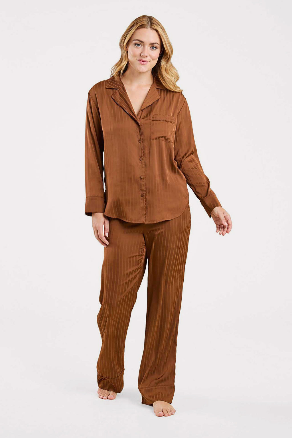 Satin Pajama Set