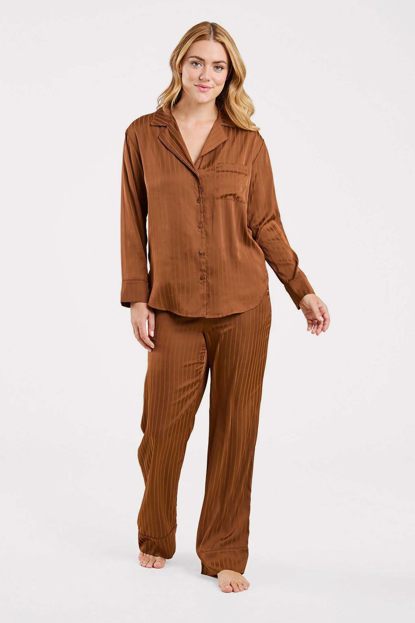 Satin Pajama Set