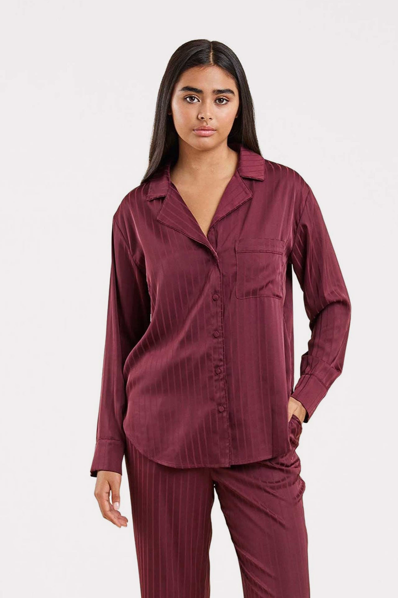 Satin Pajama Set