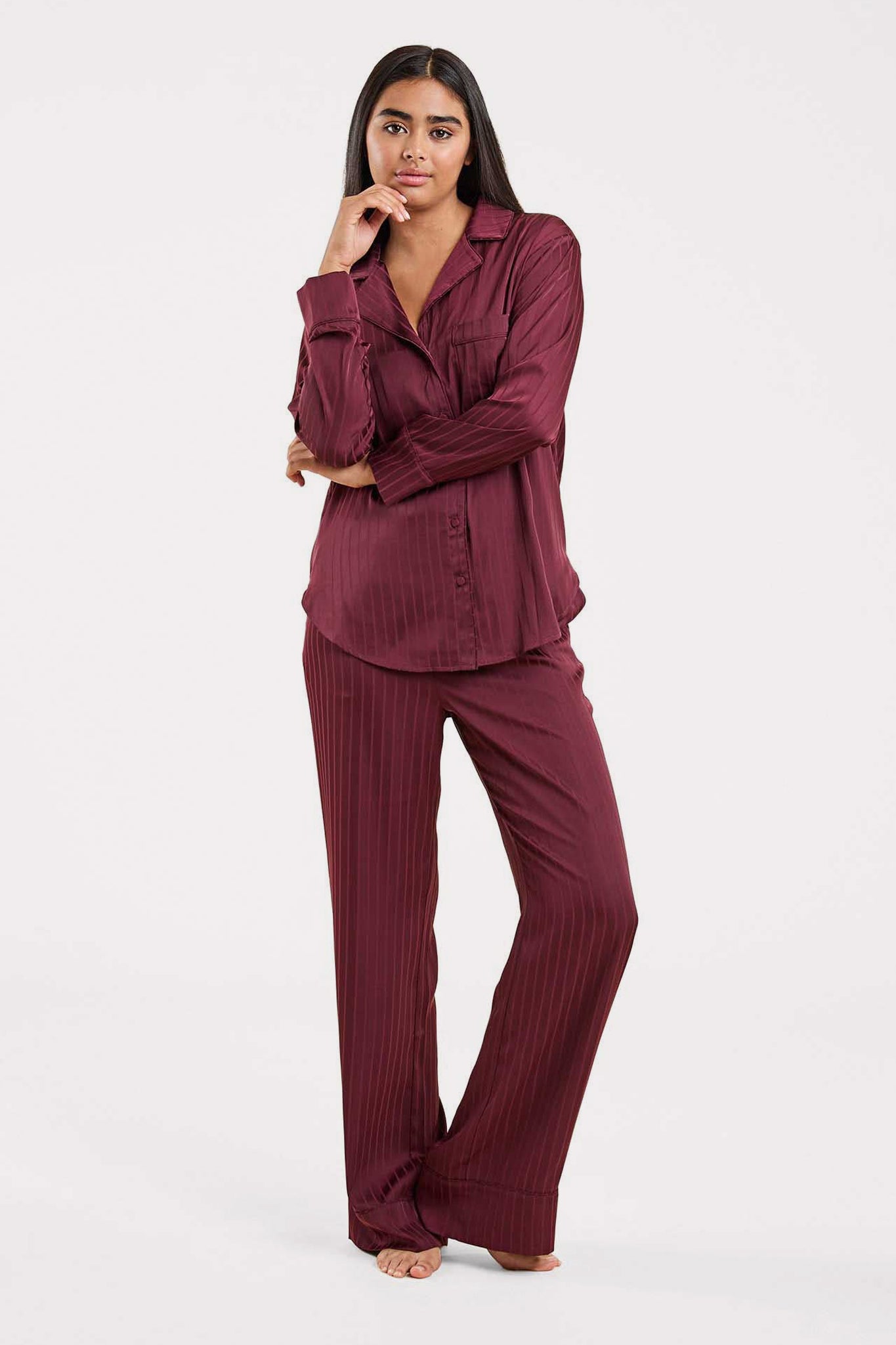 Satin Pajama Set