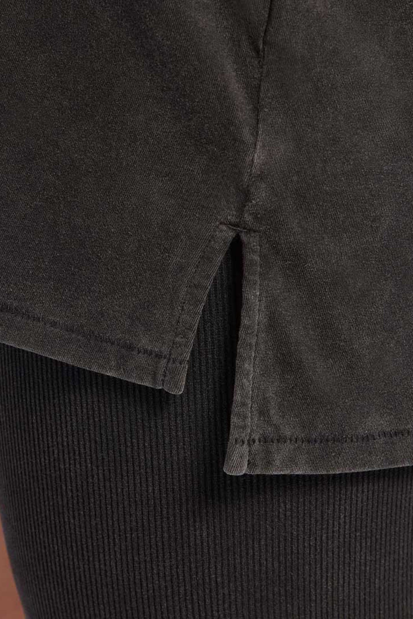 Ribbed Biker Short Set
