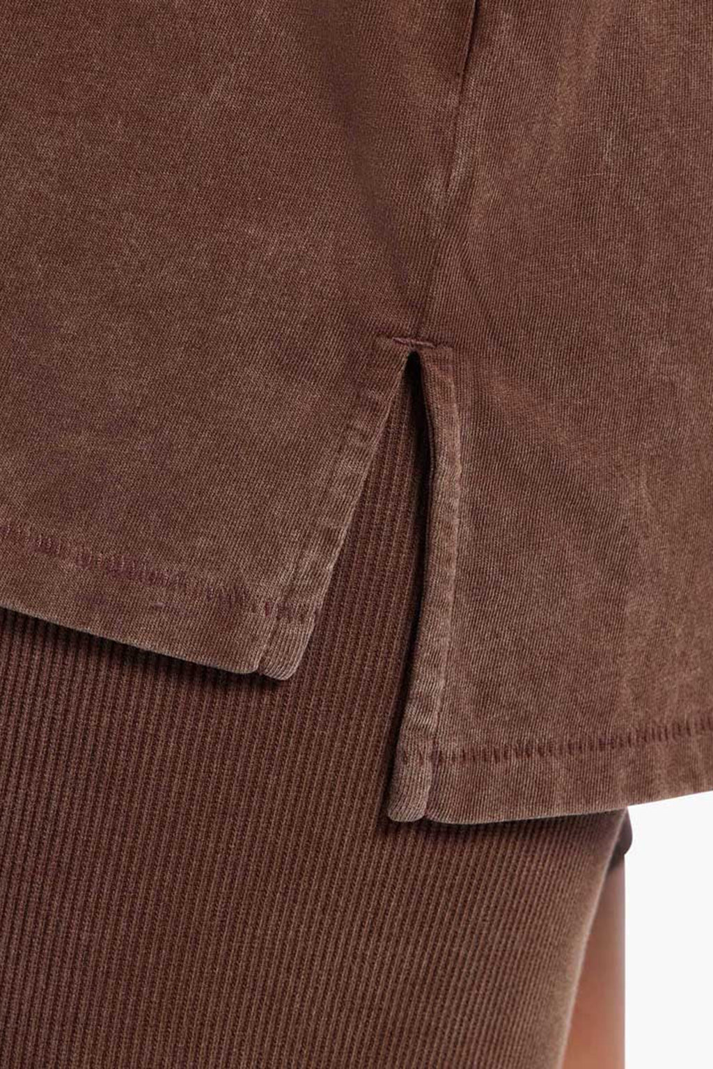 Ribbed Biker Short Set