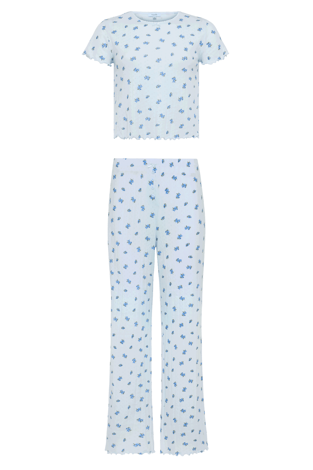Pointelle Pajama Pant Set