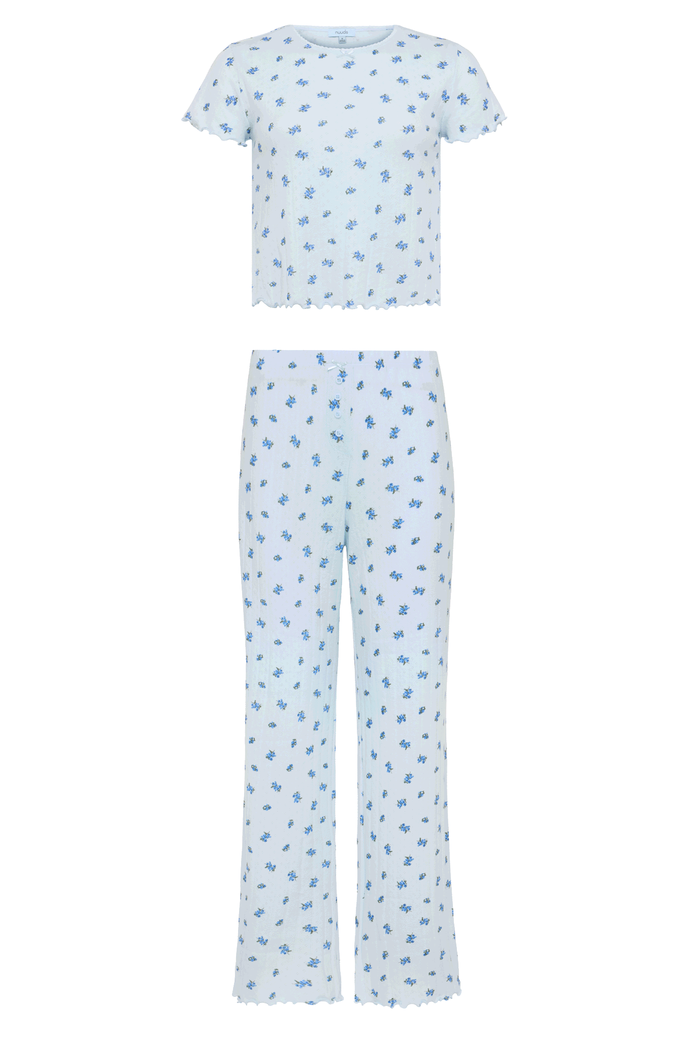 Pointelle Pajama Pant Set