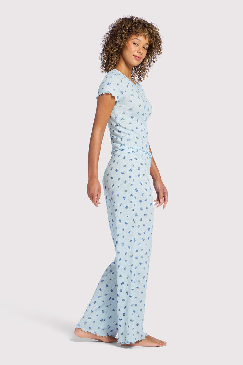 Pointelle Pajama Pant Set image 