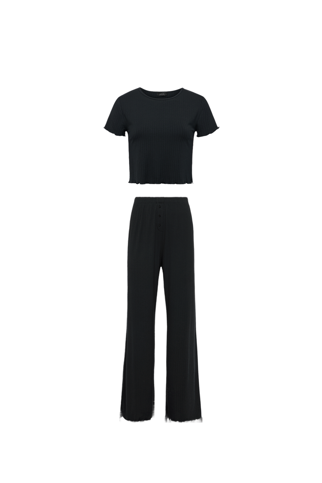 Mini Rib Pajama Set
