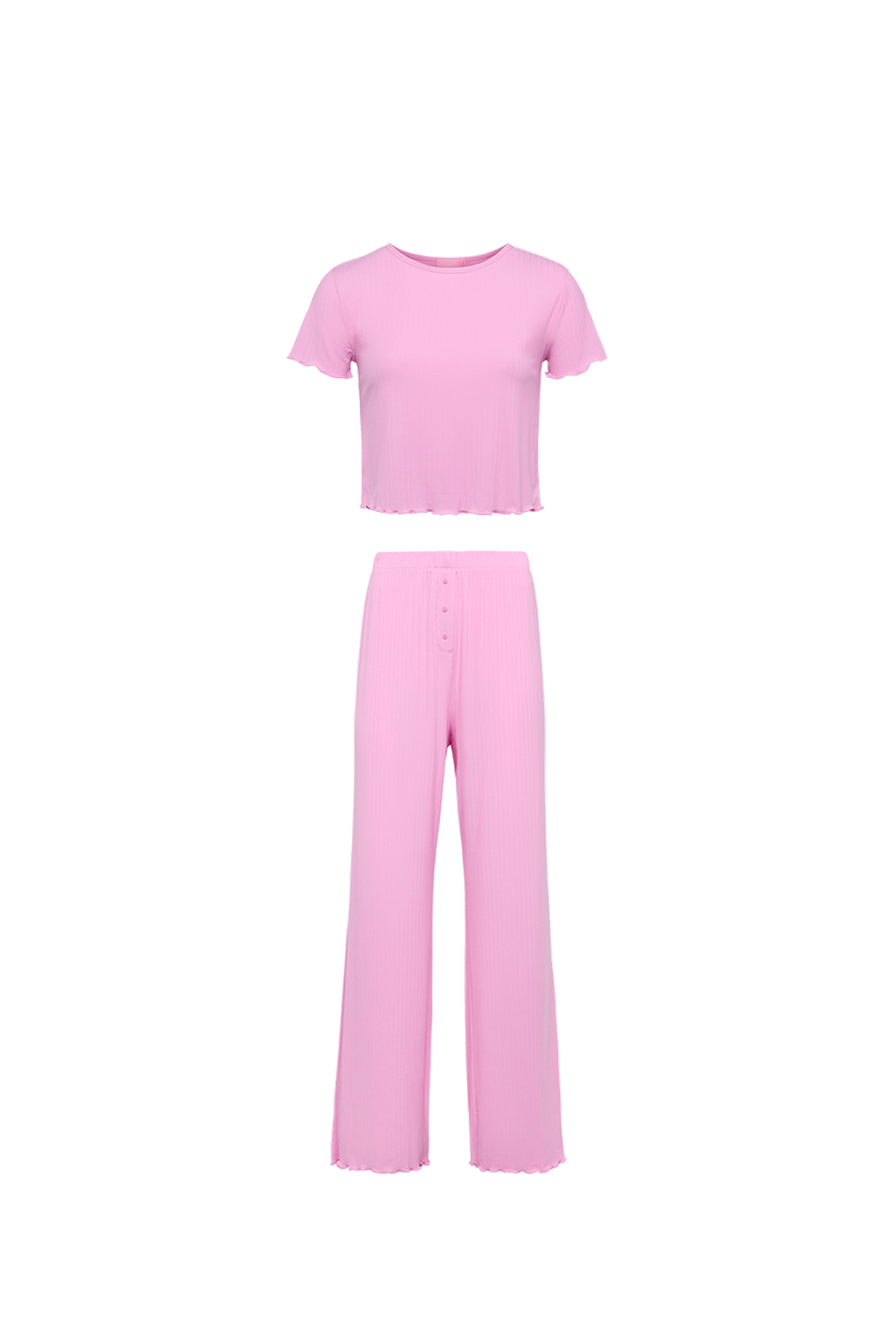 Mini Rib Pajama Set