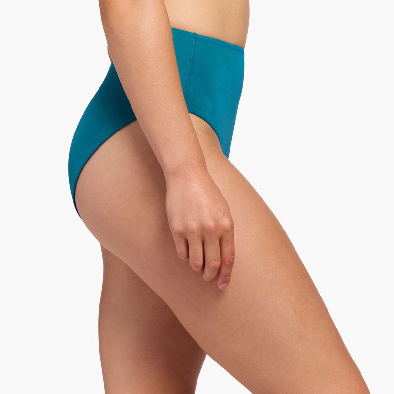 High Waist Bikini Bottom image 